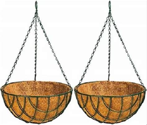 Matel Hanging Basket - Metal Hanging Basket 8" Manufacturer from Delhi