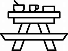Image result for Picnic Table Outline