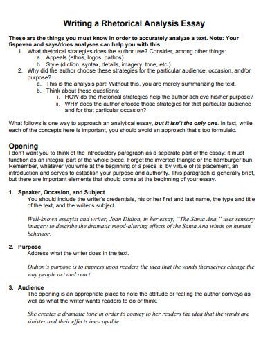 Rhetorical Analysis Example 的图像结果