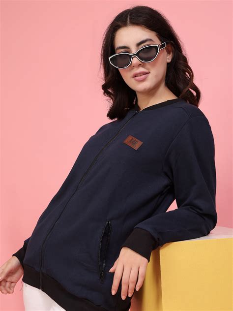 Effortless Style Bomber Jacket – rigoindia