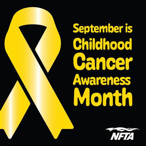 National Childhood Cancer Awareness Month - NFTA Elements