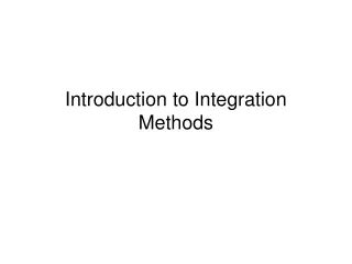 Image result for Methods of Integration