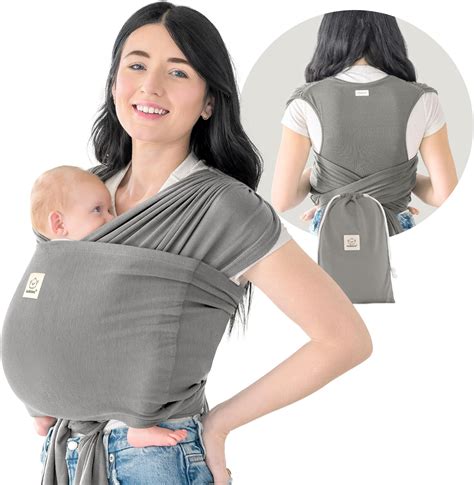 KeaBabies Baby Wraps Carrier, D-Lite Baby Wrap - Easy-Wearing ...