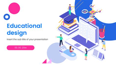 Education presentation - Free PowerPoint templates Google Slides theme