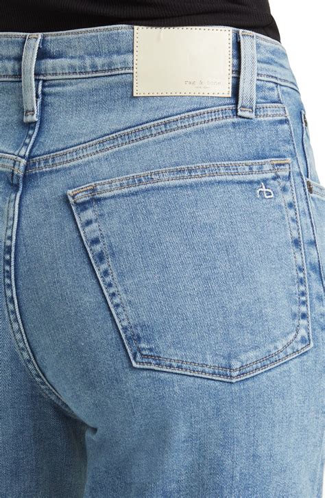 rag & bone Flexi Sofie Full Length High Rise Wide Leg Jeans | Nordstrom