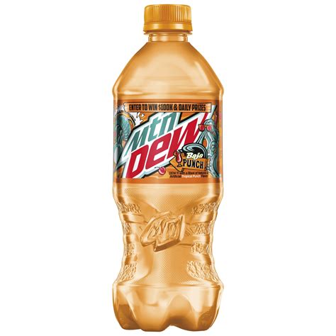 Mtn Dew Soda Baja Tropical Punch 20 Fluid Ounce PET Bottle - BrickSeek