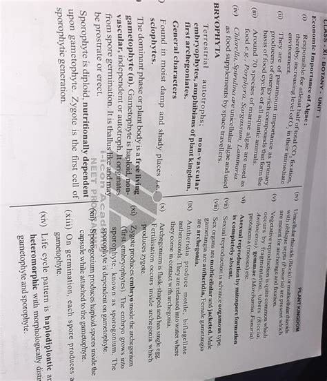 Describe the range of thallus structure in bryophytes - Brainly.in