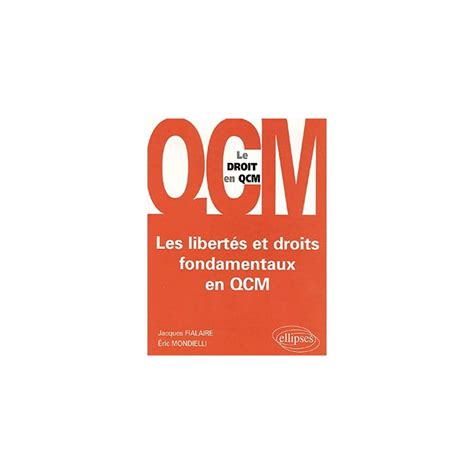 Buy Les libertés et droits fondamentaux en QCM Paperback – November 15 ...