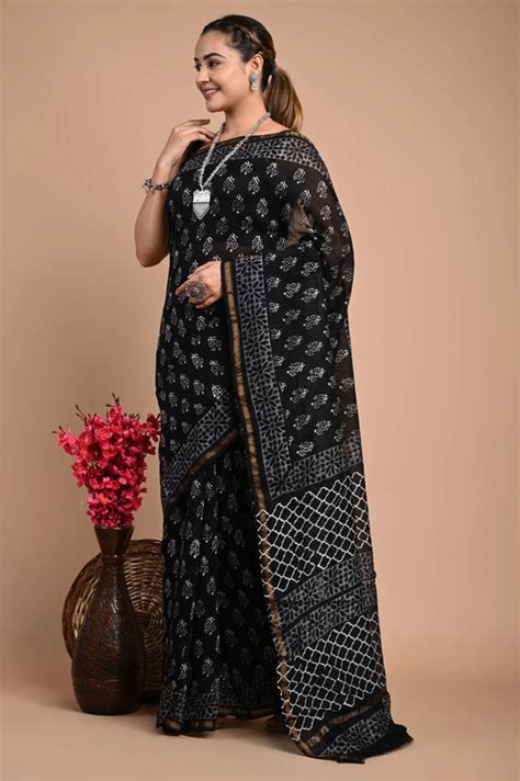 CHANDERI SILK SAREES – Jaipur Tex