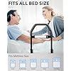Sangohe Bed Rail for Elderly, Safety Bed Rails with Motion Light ...