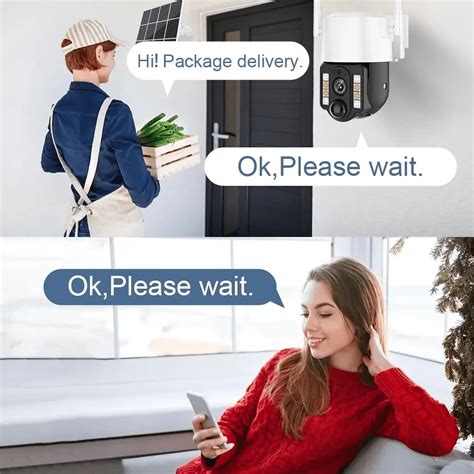 Zonnecamera 4G Buiten PIR Menselijke Detectie Draadloze CCTV ...