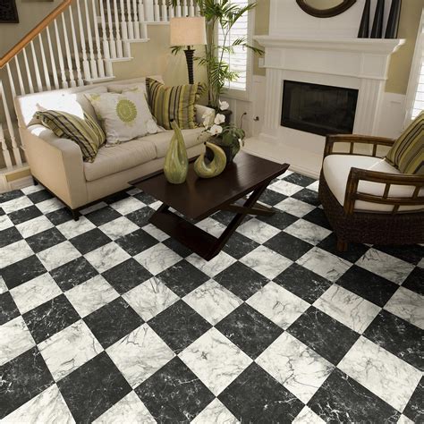 Black Marble Flooring