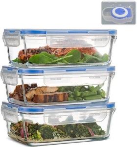 HALO NATION Glass Fridge Container - 1000 ml Price in India - Buy HALO ...