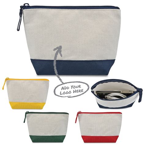 Canvas Zippered Pouch
