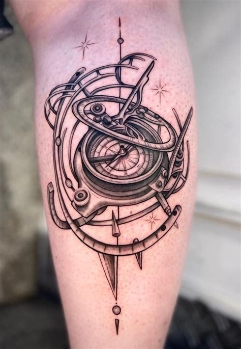 Awesome Compass Tattoo – InkStyleMag