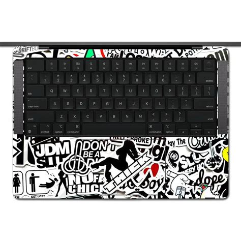 JDM Sticker Bomb Style Laptop Skin for MacBook | Buy Online Now ...