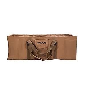 Higdon Outdoors 12-Slot Duck Decoy Bag, Mag to Super Mag, Brown ...