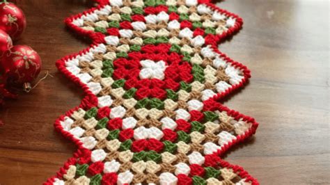 Image result for Christmas Crochet Table Runner Patterns