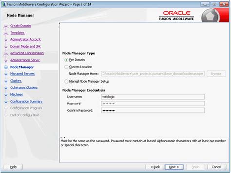 Fusion Middleware Configuration Wizard 的图像结果