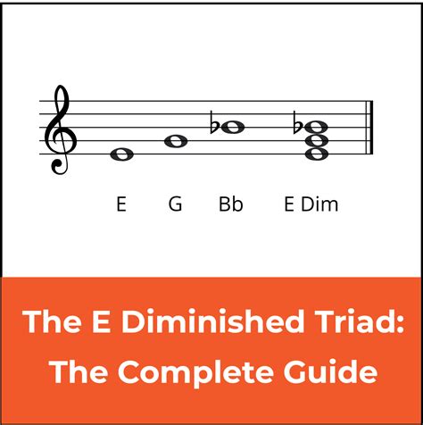 E Diminished Chord E Diminished Triad: The Complete Guide 🎹🎸🎶