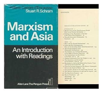 Buy Marxism and Asia: Helene Carrere d` Encausse and Stuart R. Schram ...