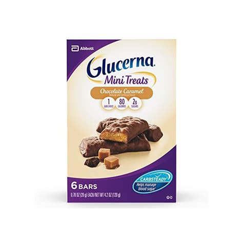 Buy Glucerna Mini Treats, Diabetic Snack Replacement to Support Blood ...