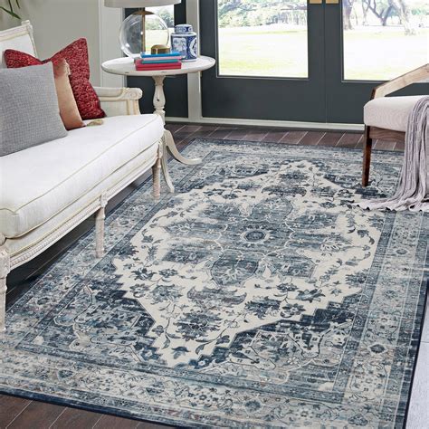 HOMERRY Area Rug 9' x 12' Rugs for Living Room Vintage Persian Rug ...