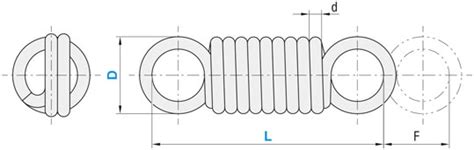 Tension Spring - Heavy Load Double Hook Type [RoHS Compliant] | MISUMI ...