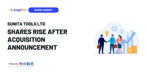 Sunita Tools: Acquisition Announcement