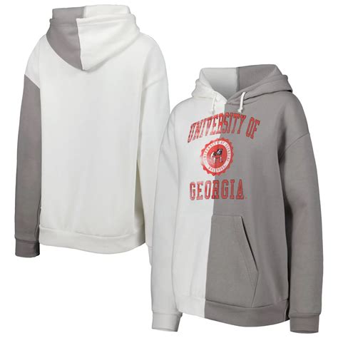 Gameday Couture Gray/ Georgia Bulldogs Split Pullover Hoodie | Academy