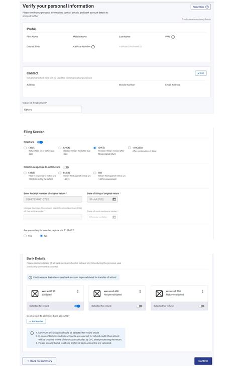 फाइल आईटीआर-1 (सहज) ऑनलाइन - उपयोगकर्ता पुस्तिका | Income Tax Department