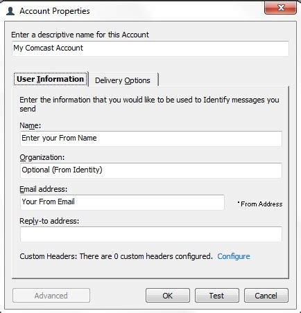 Image result for Xfinity Email Settings