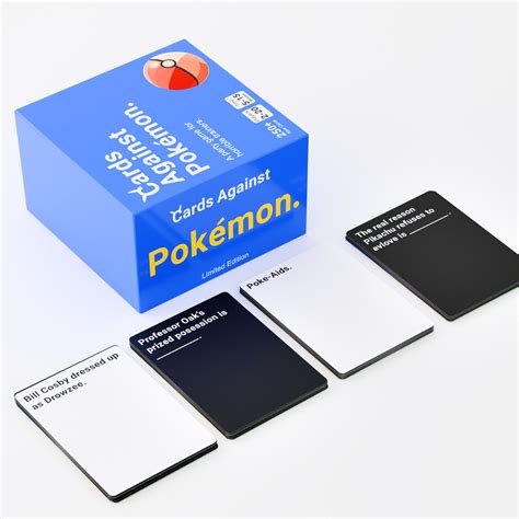Cards Against Pokemon - Party Game for Horrible Trainers – Liquid Luck
