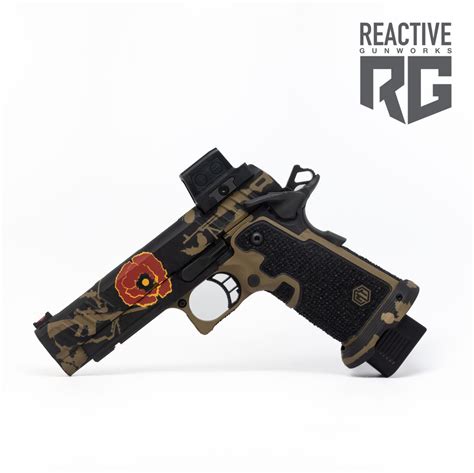 Monsoon Tactical Staccato P Poppies of War 509T Lucky 7's 9mm ...