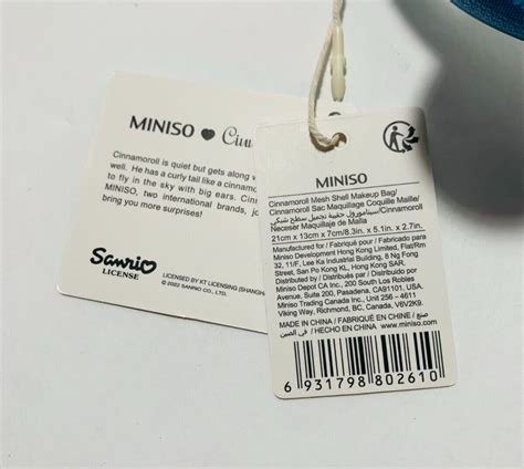 Miniso x Sanrio CINNAMOROLL MESH SHELL MAKEUP BAG - | Ubuy India