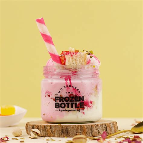 Milkshakes|Ice Cream|Sundaes|Boba Teas| 100% Veg – Frozen Bottle