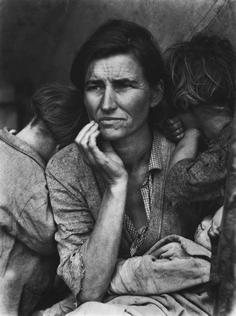 Dorothea Lange, Migrant Mother (1936) | A imagem que transformou sofrimento social em política pública - Imagem: Reprodução