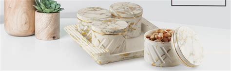 Selvel Unbreakable & Air Tight Dry Fruit Container Tray Set with Lid ...