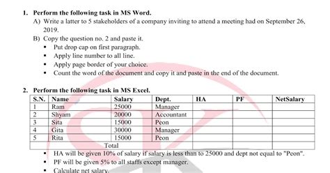 Image result for Computer Operator Practical Question Pattern