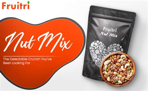 Fruitri Super Healthy Nuts Mix - Natural, Fresh Dried Fruits and Nuts ...