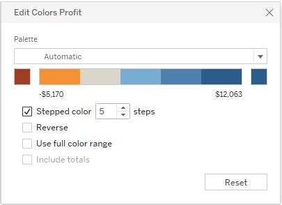Image result for Add Color in Tableau Values