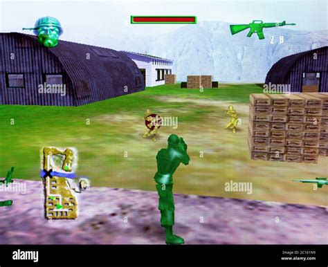 Army Men Sarge's Heroes - Sega Dreamcast Videogame - Editorial use only ...