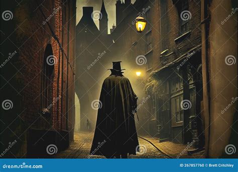 Jack the ripper stock de ilustración. Ilustración de negro - 267857760