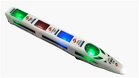 Buy EMC Metro Train High Speed Bump and GO Action Bullet Train Toy for ...