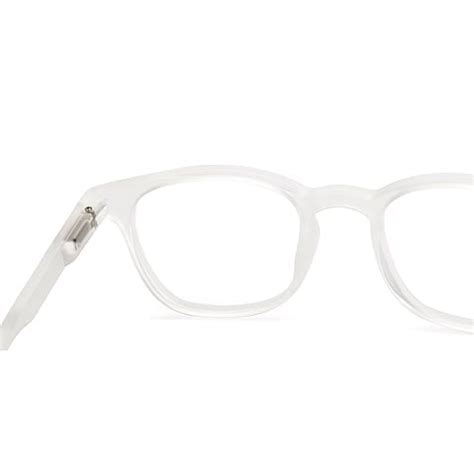 Buy Blue Block Zero Power Screen Glasses : Frost Full Rim Square ...