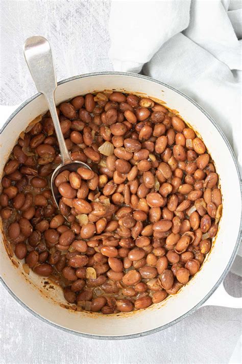 How To Cook Canned Pinto Beans Recipe - Recipes From A Pantry
