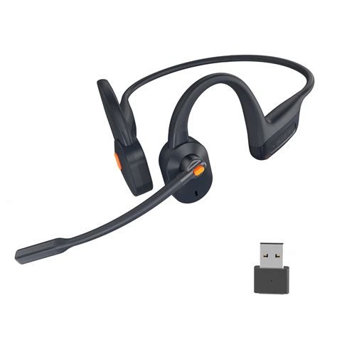 Blue Air Open Ear Bluetooth Headsets with Microphone, Wireless Computer ...