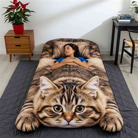 Dreaming in Purr-fect Comfort: Inside the World of Fluffy Cat Shaped ...