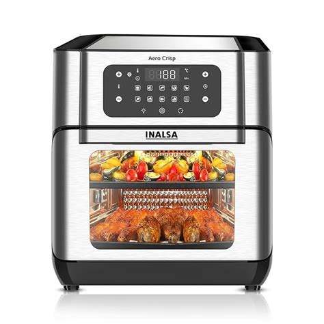 INALSA Airfryer for Home,12 Ltr Capacity, Family Rotisserie Oven, 10 ...