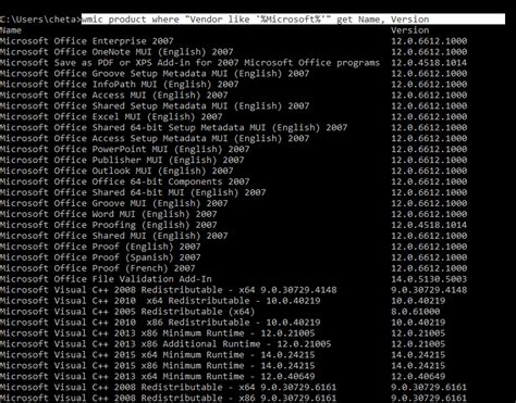 List all installed programs, version & path [Windows] - Yeah Hub
